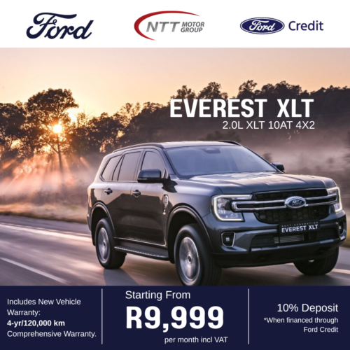EVEREST XLT image from NTT Ford Pretoria