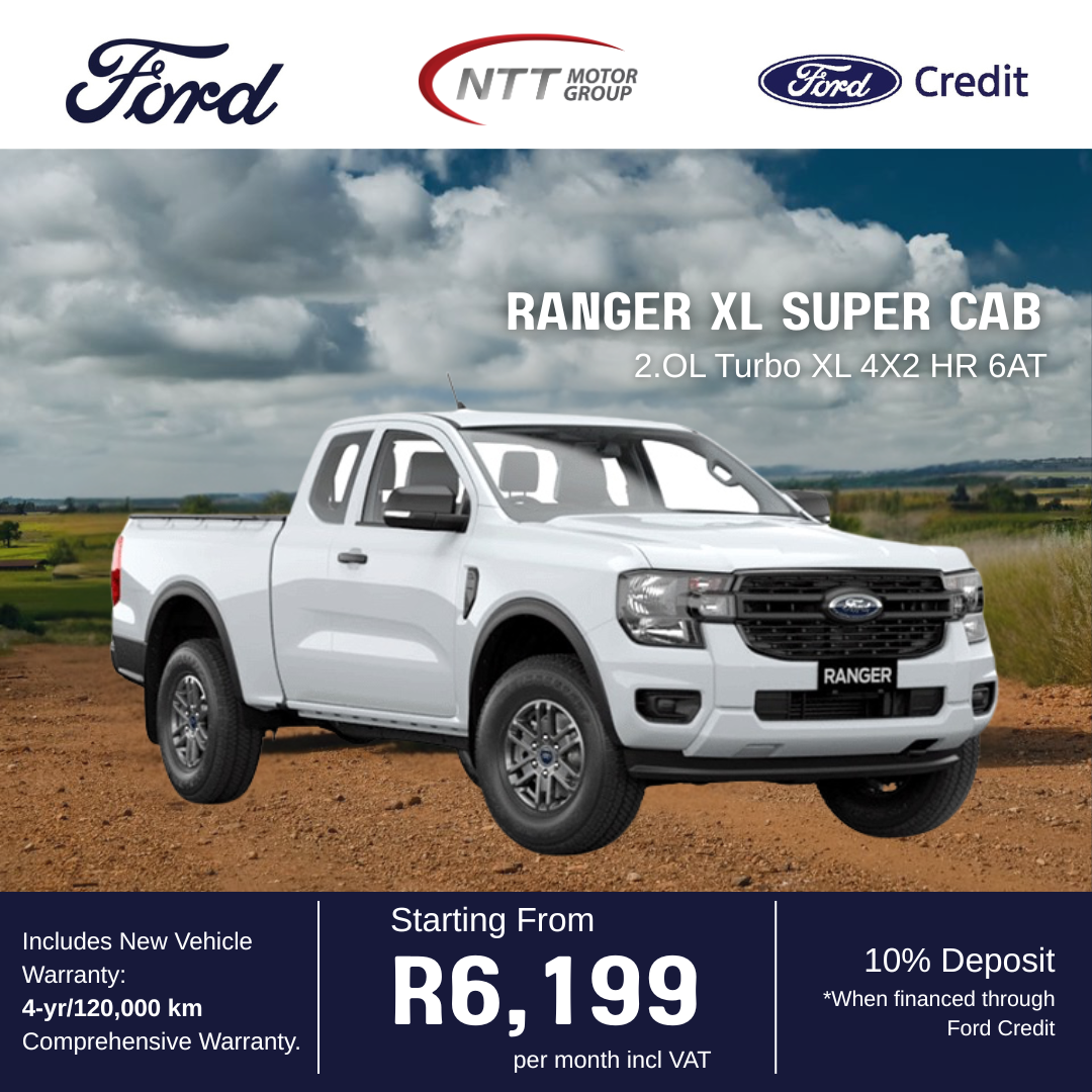 RANGER XL SUPER CAB image from NTT Ford Pretoria