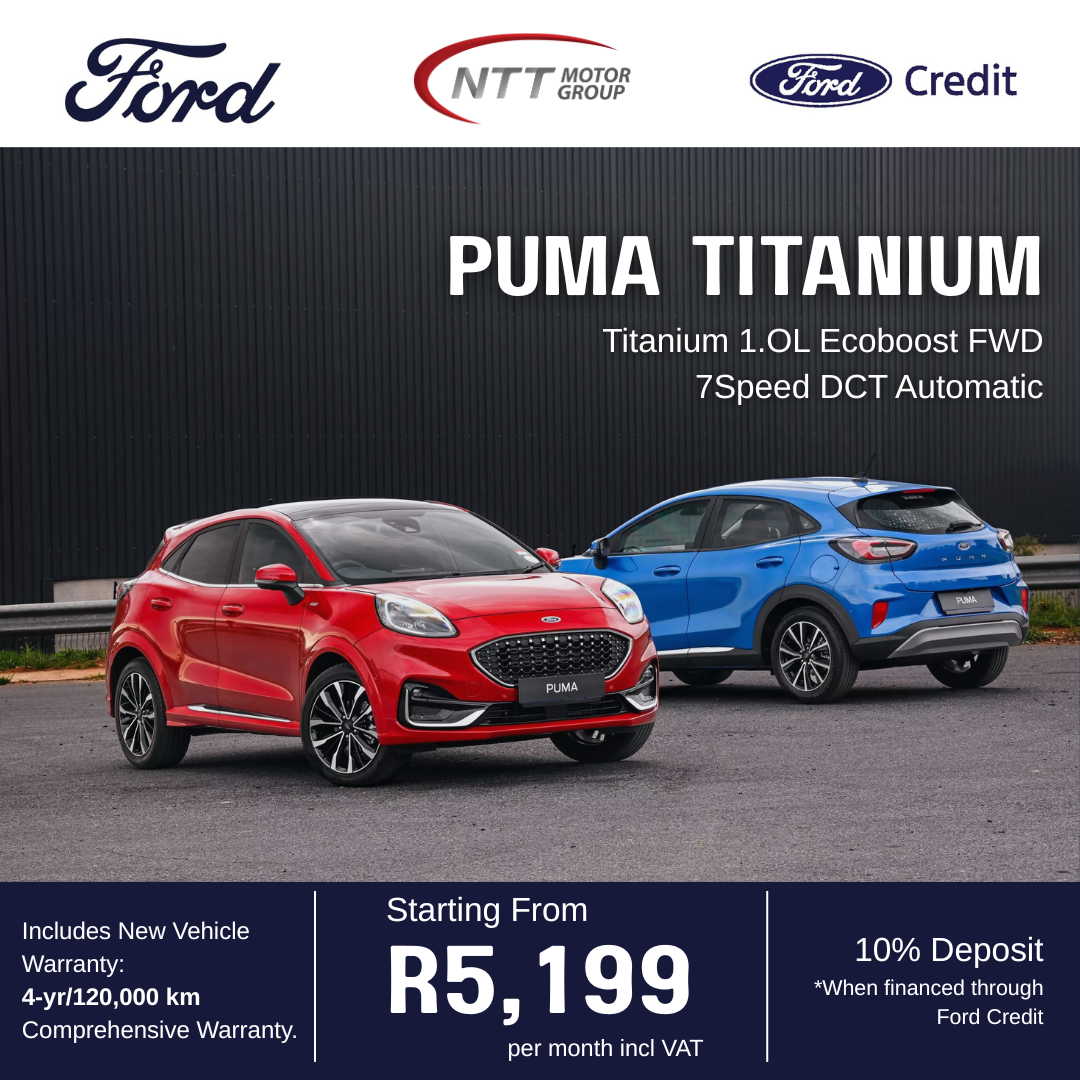 PUMA TITANIUM image from NTT Ford Pretoria