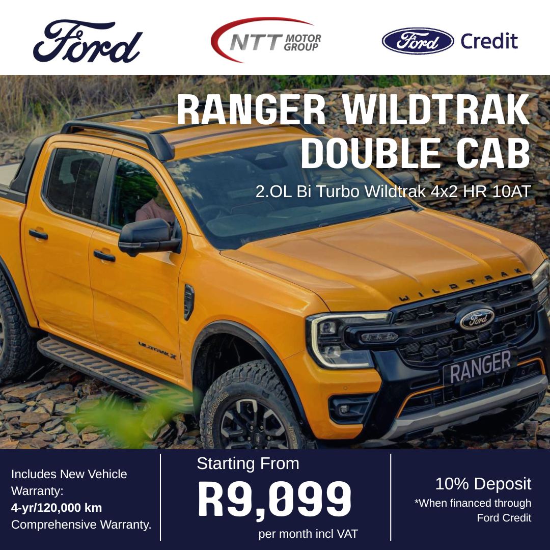 RANGER WILDTRAK DOUBLE CAB image from NTT Ford Pretoria