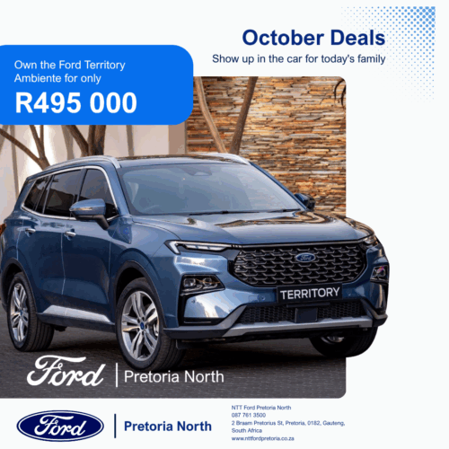 Ford Territory Ambiente image from NTT Ford Pretoria
